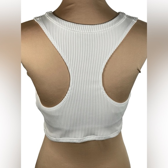 Hollister White Swim Top NWT Medium - Picture 2 of 5